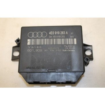 Regelapparaat parkeerhulp voor en achter Audi A8, S8 Bj 03-07