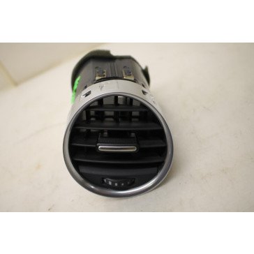 Luchtrooster RV zwart Audi A4, S4, RS4 Cabrio Bj 03-09