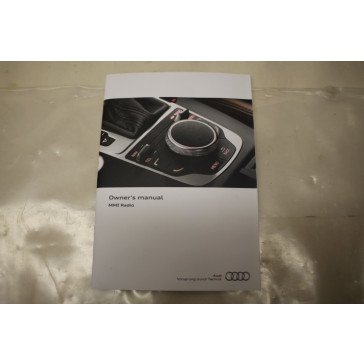Instructieboekje MMI Engelstalig Audi A3, S3 Bj 13-heden