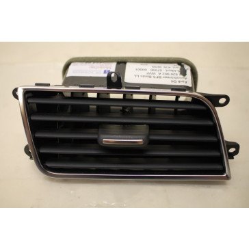 Luchtrooster RV zwart Audi A8, S8 Bj 10-13