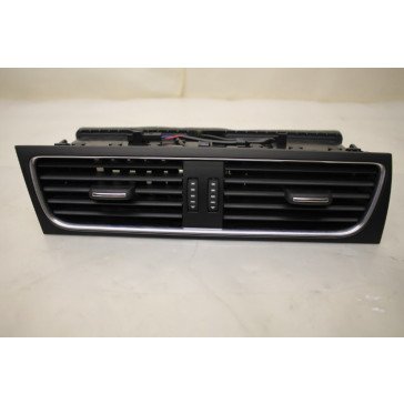 Luchtrooster midden zwart Audi A4, S4, A5, S5, RS5 Bj 08-heden