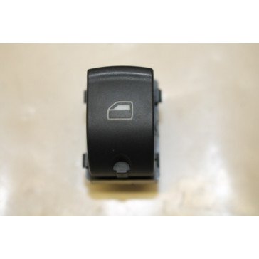 Schakelaar ruitmechanisme zwart Audi A3, S3, A6, S6, RS6, Q7 Bj 04-11