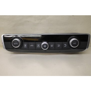 Climatronic paneel zwart/alu Audi A3, S3 Bj 13-heden