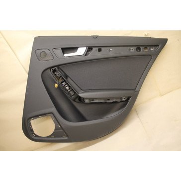 Portierbekleding RA stof zwart Audi A4, S4, Allroad Bj 08-heden