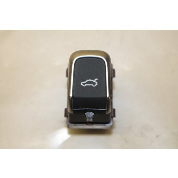 Knop elektrische klepbediening zwart Audi A6, S6, A7, S7, RS7, A8, S8 Bj 13-heden