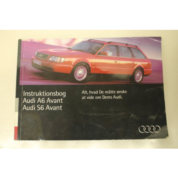 Instructieboekje zweedstalig Audi A6, S6 Avant Bj 94-97