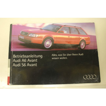 Instructieboekje duitstalig Audi A6, S6 Avant Bj 94-97
