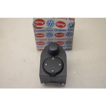 Schakelaar buitenspiegel zwart Audi A3, S3, A4, S4, A8, S8 Bj 94-00