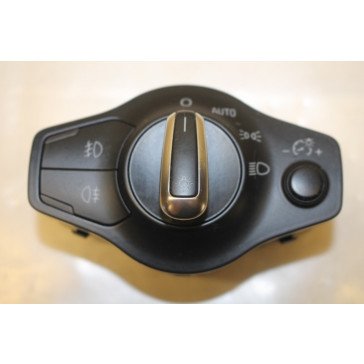 0572151 - 8K0941531GV10 - Multischakelaar stads-en dimlicht zwart Audi A4, S4, A5, S5 Bj 08-12