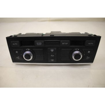 Climatronic paneel zwart ENGELS Audi A6,S6, RS6 Bj 05-11
