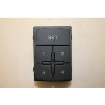 Memory-schakelaar stoelverstelling zwart Audi A8, S8 Bj 03-10