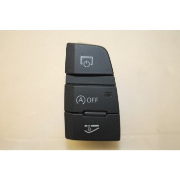 Knop dashboardkastje zwart Audi Q7 Bj 10-15