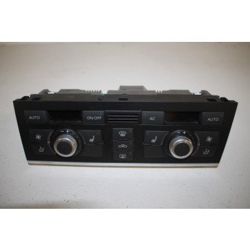 Climatronic paneel zwart ENGELS Audi A6, S6, RS6 Bj 07-11