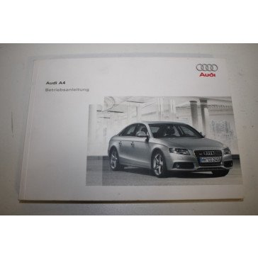 Instructieboekje duitstalig Audi A4 Sedan Bj 07-12