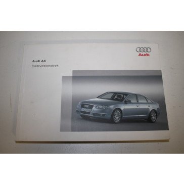 Instructieboekje zweedstalig Audi A6 Sedan Bj 05-08