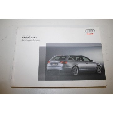 Instructieboekje duitstalig Audi A6 Avant Bj 05-08
