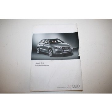 Instructieboekje duitstalig Audi Q3 Bj 11-15