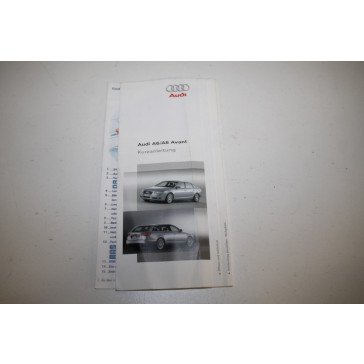 Beknopte handleiding duitstalig Audi A6 Bj 05-08