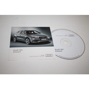 Cd-rom bedieningshandleiding Audi Q3 Bj 11-15