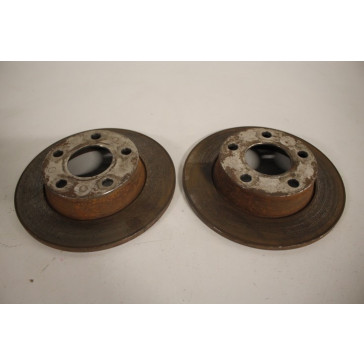 Set remschijven achter Audi A6, Allroad Bj 98-05