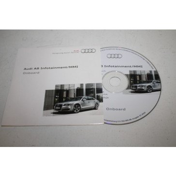 Cd-rom bedieningshandleiding MMI Audi A8, S8 Bj 10-13
