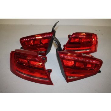 Set LED achterlichten USA Audi A8, S8 Bj 10-13
