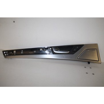 Paneel met uitsparing voor sierinleg portier LA alu-geborsteld Audi A8, S8 Bj 10-13