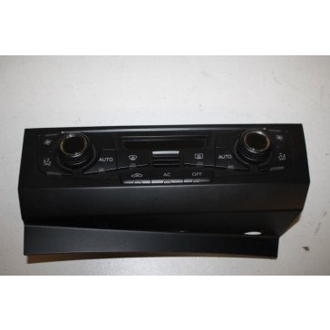 Climatronic paneel chroomglans/zwart Audi A4, S4, A5, S5, Q5 Bj 08-12