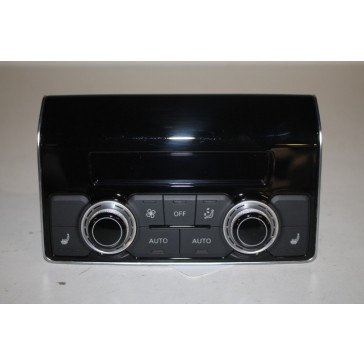 Climatronic paneel achter zwart/alu Audi A8, S8 Bj 10-13
