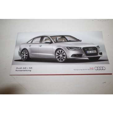 Beknopte handleiding duitstalig Audi A6, S6, Allroad Bj 11-14