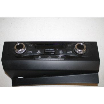 Climatronic paneel chroomglans/zwart ENGELS Audi A4, S4, RS4, A5, S5, RS5, Q5 Bj 12-16