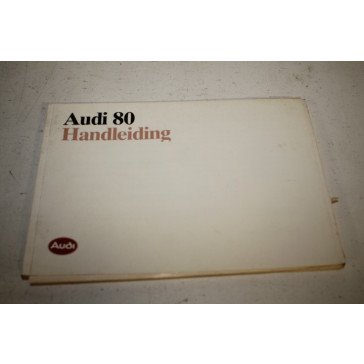 Instructieboekje nederlandstalig Audi 80 Bj 86-91