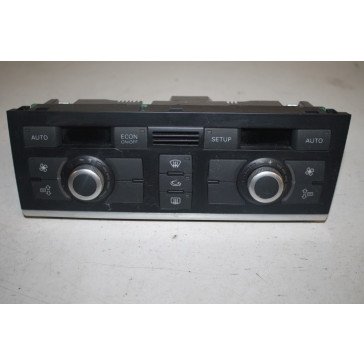 Climatronic paneel zwart ENGELS Audi A6,S6, RS6 Bj 05-11