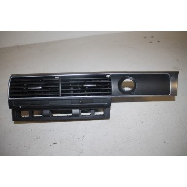 Luchtrooster midden zwart ENGELS Audi A6, S6, RS6, Allroad Bj 05-11
