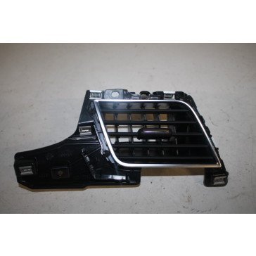 Luchtrooster RV zwart/chroom ENGELS Audi A8, S8 Bj 10-13