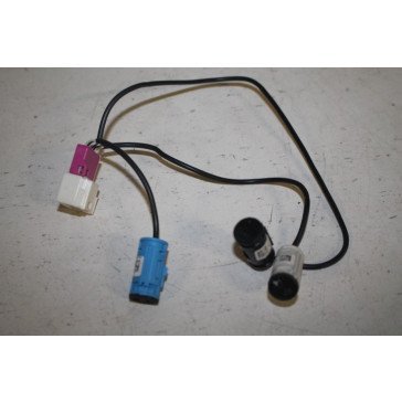 1 set microfoons met kabelboom ENGELS Audi A6, S6, RS6, A7, S7, RS7, A8, S8 Bj 10-heden