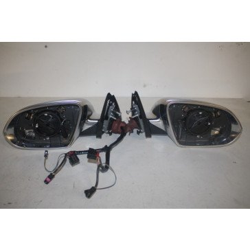 Set buitenspiegels aluminium ENGELS Audi A8, S8 Bj 10-heden