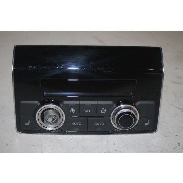 Climatronic paneel achter zwart/alu Audi A8, S8 Bj 10-13