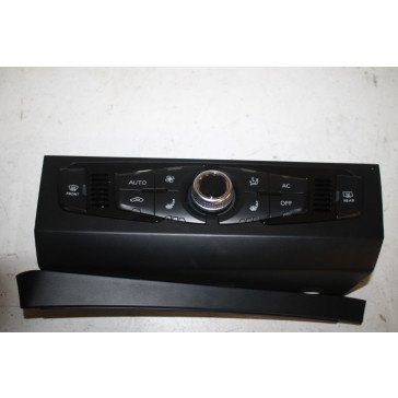 Climatronic paneel zwart Audi A4, S4, RS4, A5, S5, RS5, Q5 Bj 10-heden