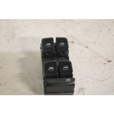 Schakelaar elektr. ruitmechanisme zwart Audi A4, S4, A5, S5, Q5 Bj 08-17