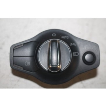 Multischakelaar verlichting zwart Audi A4, S4, A5, S5, Q5 Bj 08-12