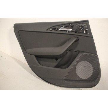 Portierbekleding LA  leer zwart Audi A6, S6 Bj 11-heden