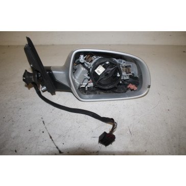 Buitenspiegel elektrisch. rechts ijszilver Audi A4, S4, RS4 Bj 08-16