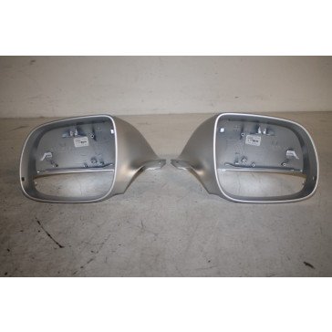 Set afdekkappen spiegel mat aluminium Audi Q5, Q7 Bj 07-17