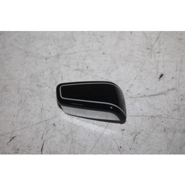 Verstelknop stoel links zwart-hoogglanzend Audi A8, S8 Bj 10-17