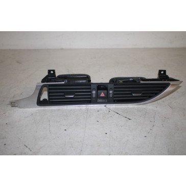 Luchtrooster midden zwart Audi A6, S6, RS6, A7, S7, RS7 Bj 13-heden