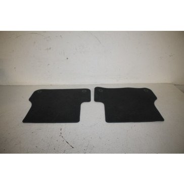 1 set vloermatten achterzijde zwart Audi A6, S6, RS6, A7, S7, RS7 Bj 15-heden