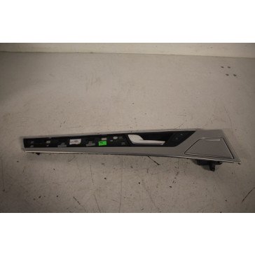 Paneel met uitsparing voor sierinleg portier LA alu-geborsteld Audi A8, S8 Bj 10-13