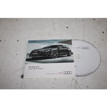 Cd-rom bedieningshandleiding duitstalig Audi RS6 Bj 13-18