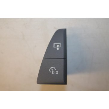 Knop resetten dagteller zwart Audi A6, S6, RS6, A7, S7, RS7 Bj 11-18